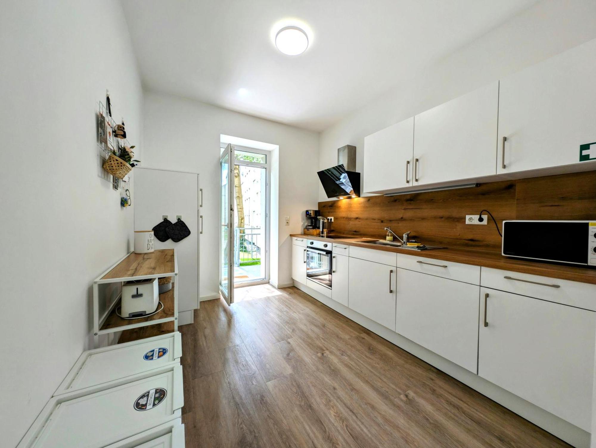 ארפורט Bohnapartments - Altstadtoase - Balkon Und Garten - Wlan מראה חיצוני תמונה