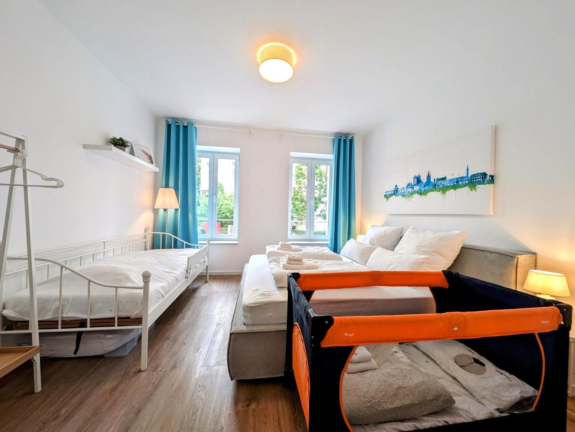 ארפורט Bohnapartments - Altstadtoase - Balkon Und Garten - Wlan מראה חיצוני תמונה