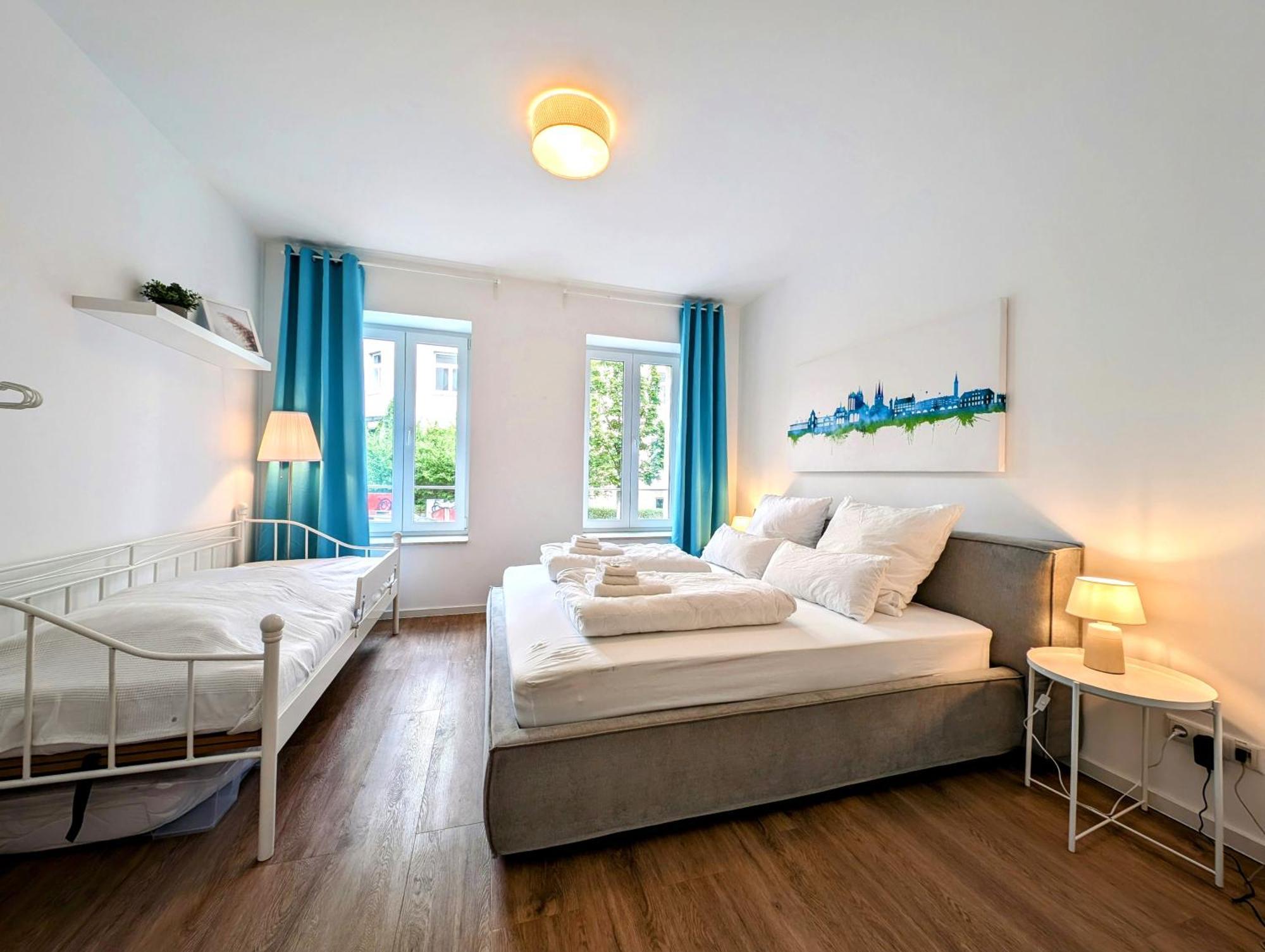 ארפורט Bohnapartments - Altstadtoase - Balkon Und Garten - Wlan מראה חיצוני תמונה